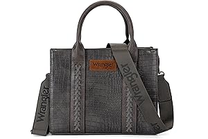 Wrangler Medium Tote Bag for Women: Versatile Handbag with Top Handles and Shoulder Strap