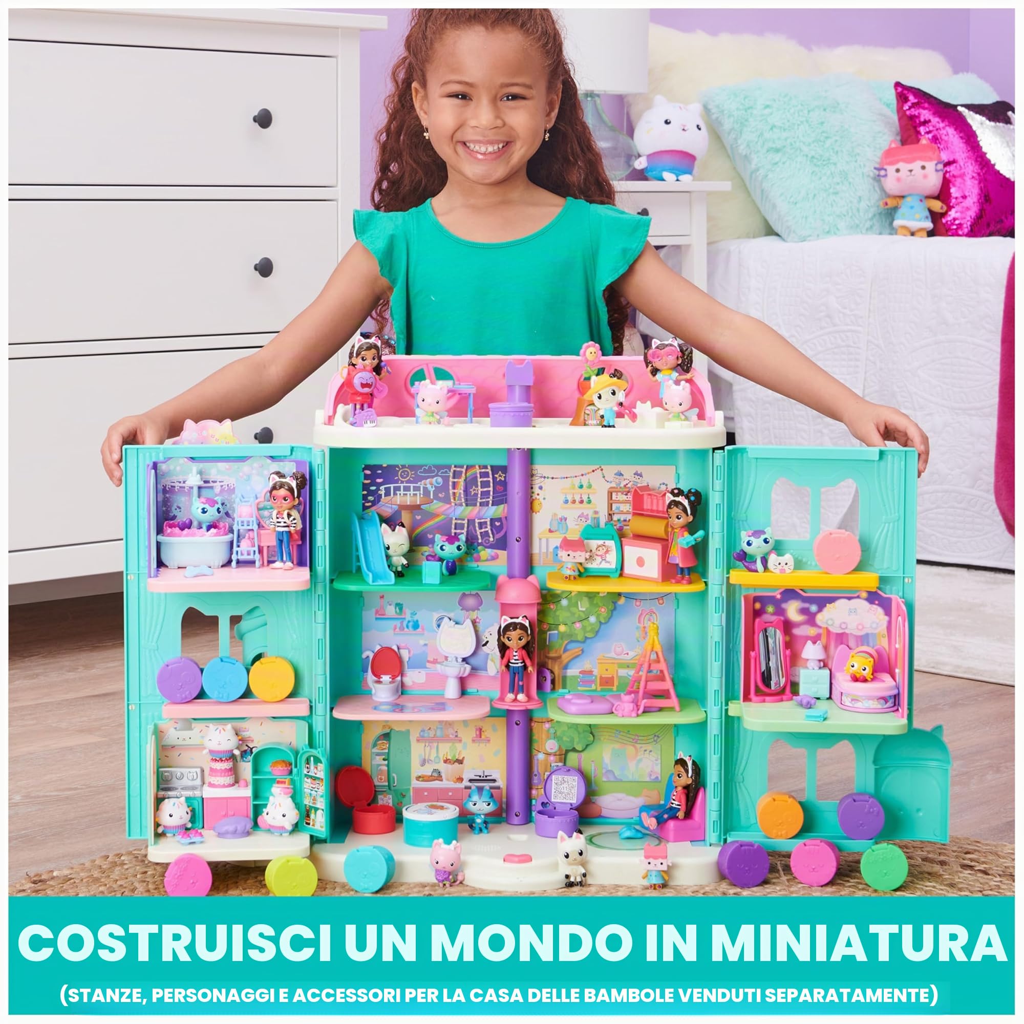 Gabby's Dollhouse, La bambola di Gabby, personaggio di Gabby, giochi per bambini dai 3 anni in su