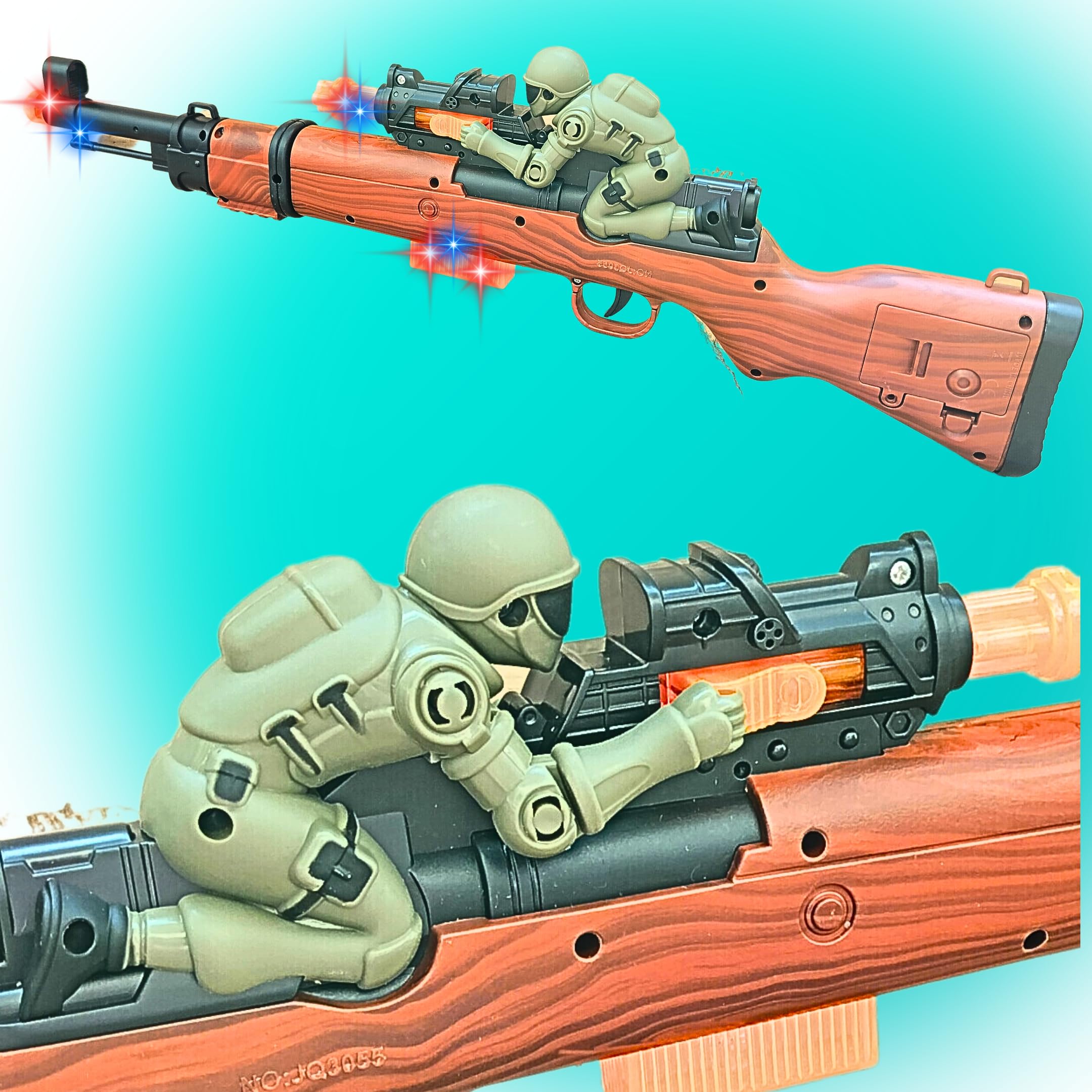 Kart In Box | Gun Toys for Kids | Guns for Boys | Shot Gun | Shot Toy Gun (Lightning & Music)