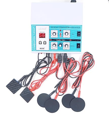 MEDGEARS Transcutaneous Electrical Nerve Stimulation Tens 2 Channel Muscle Stimulator Machine for Physiotherapy Muscle Stimulator Machine