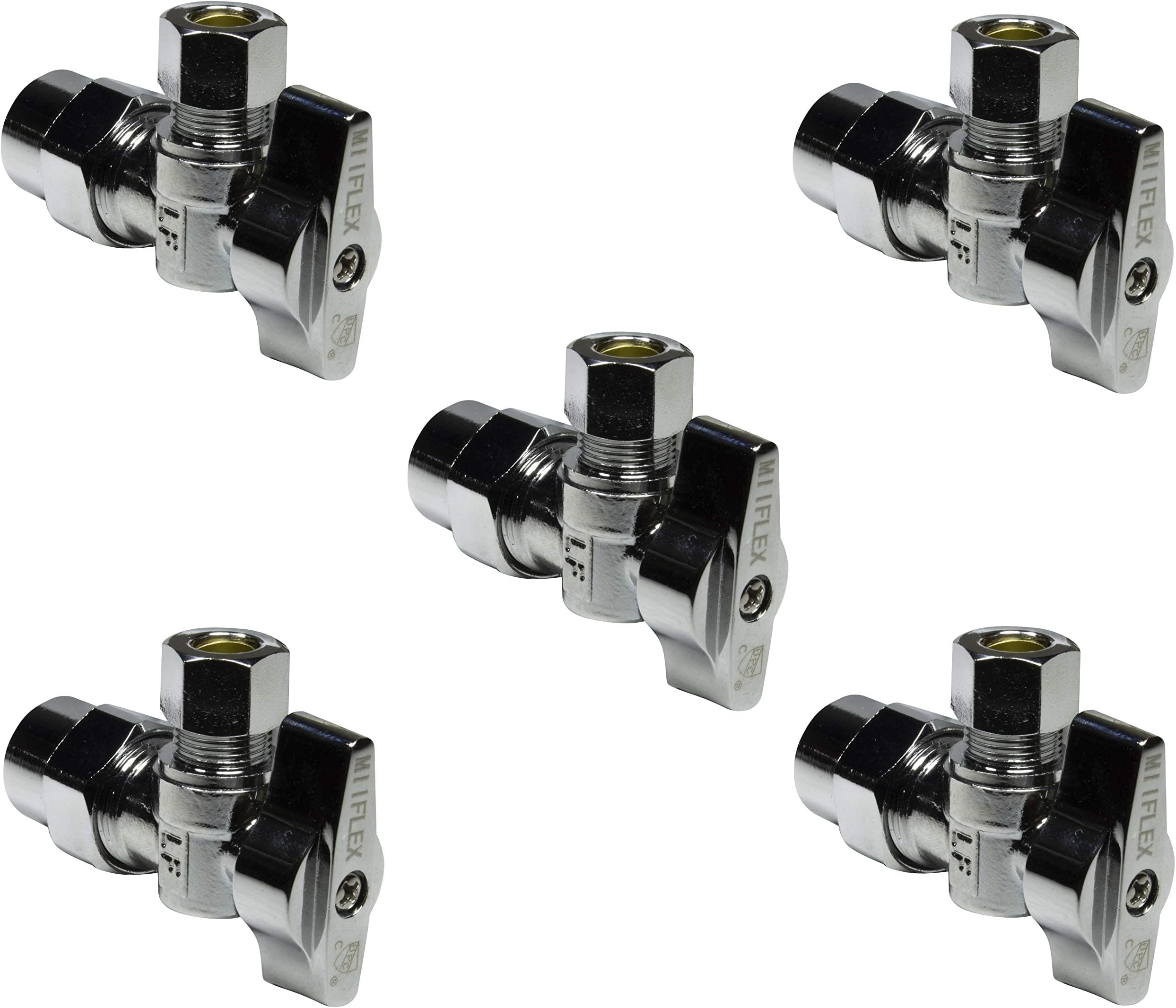 Heavy Duty 1/2 in. CPVC SLIP Inlet x 3/8 in. OD Compression Outlet ...