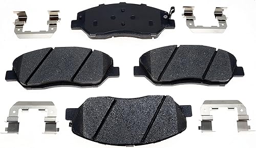 ACDelco Gold 17D1202CH Juego de pastillas de freno de disco delantero de cerámica