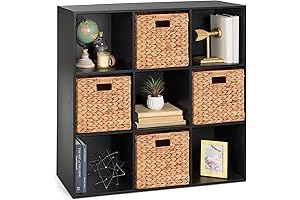 Best Choice Products 9-Cube Storage Organizer, 11in Shelf Opening, Bookcase, Display Shelf,...