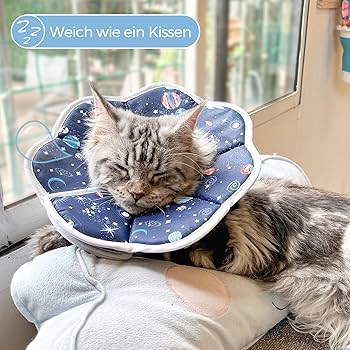 Soft Cat Cone Comfy Collar Stop Licking Scratching