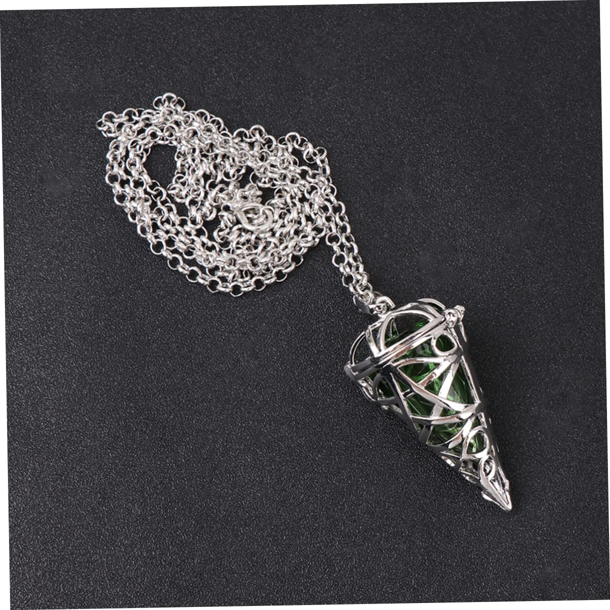 GALPADA Pendente Conico Collane Girocollo Da Donna Gioielli Pendente Scavato Collana Di Aromaterapia Ciondolo Olio Essenziale Collane Di Coppia Diffusori Per Oli Essenziali
