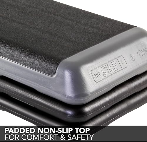 Miniatura 4 de The Step Plataforma aeróbica original fabricada en Estados Unidos para un entrenamiento total del cuerpo  Health Club