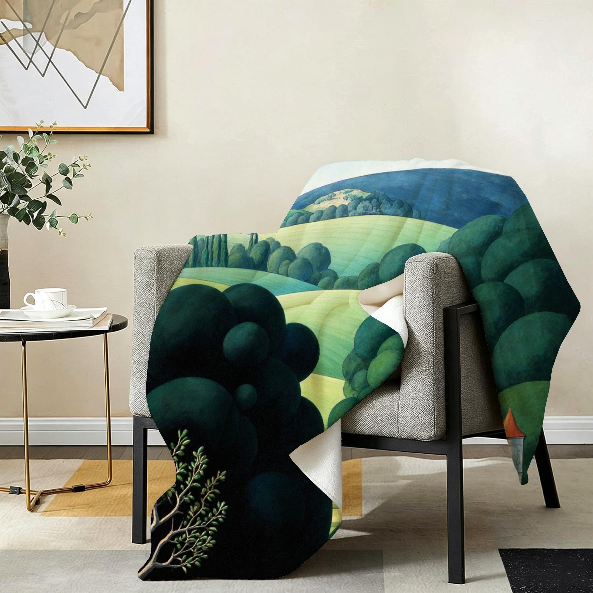 Manta Grande 180x220 cm Niña Azul Polar Franela Térmica-A371
