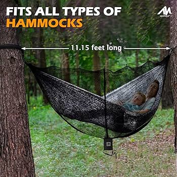 Amazon.com: AYAMAYA Hammock Bug Net - 11.15ft Superfine