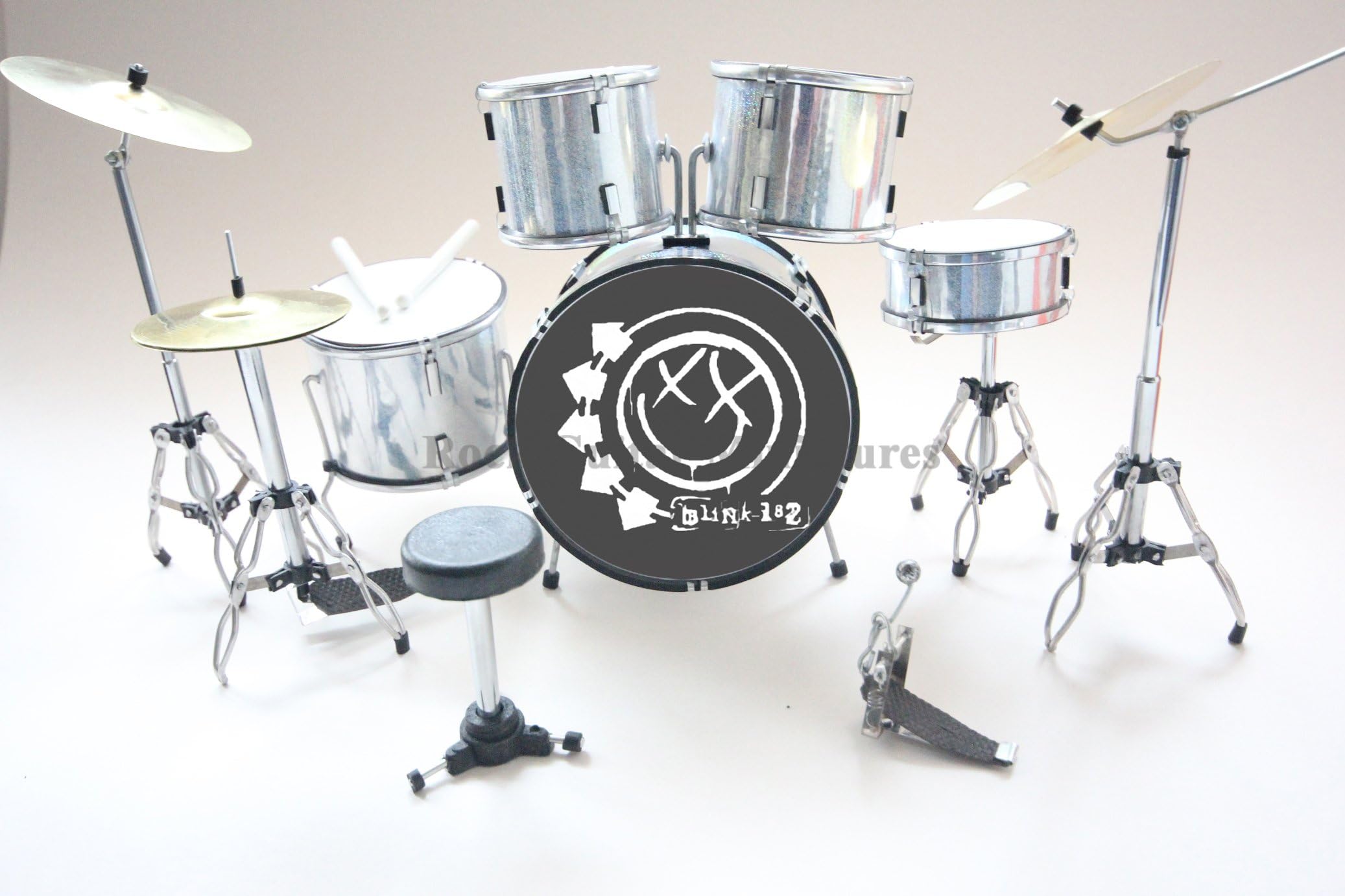 RGM386 Travis Barker Blink 182 Miniature Drum Kit