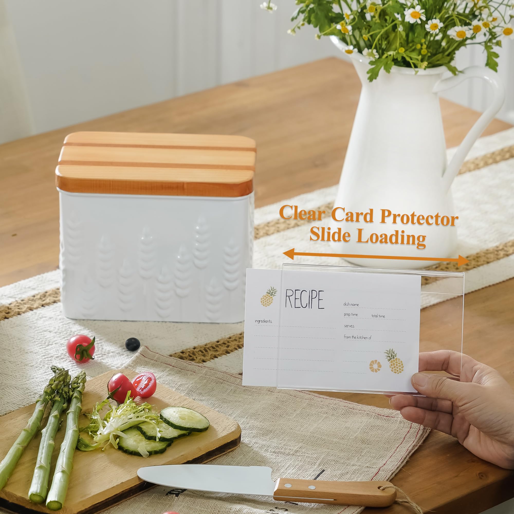 Wheat Recipe Box - Organize Your Recipes! -4