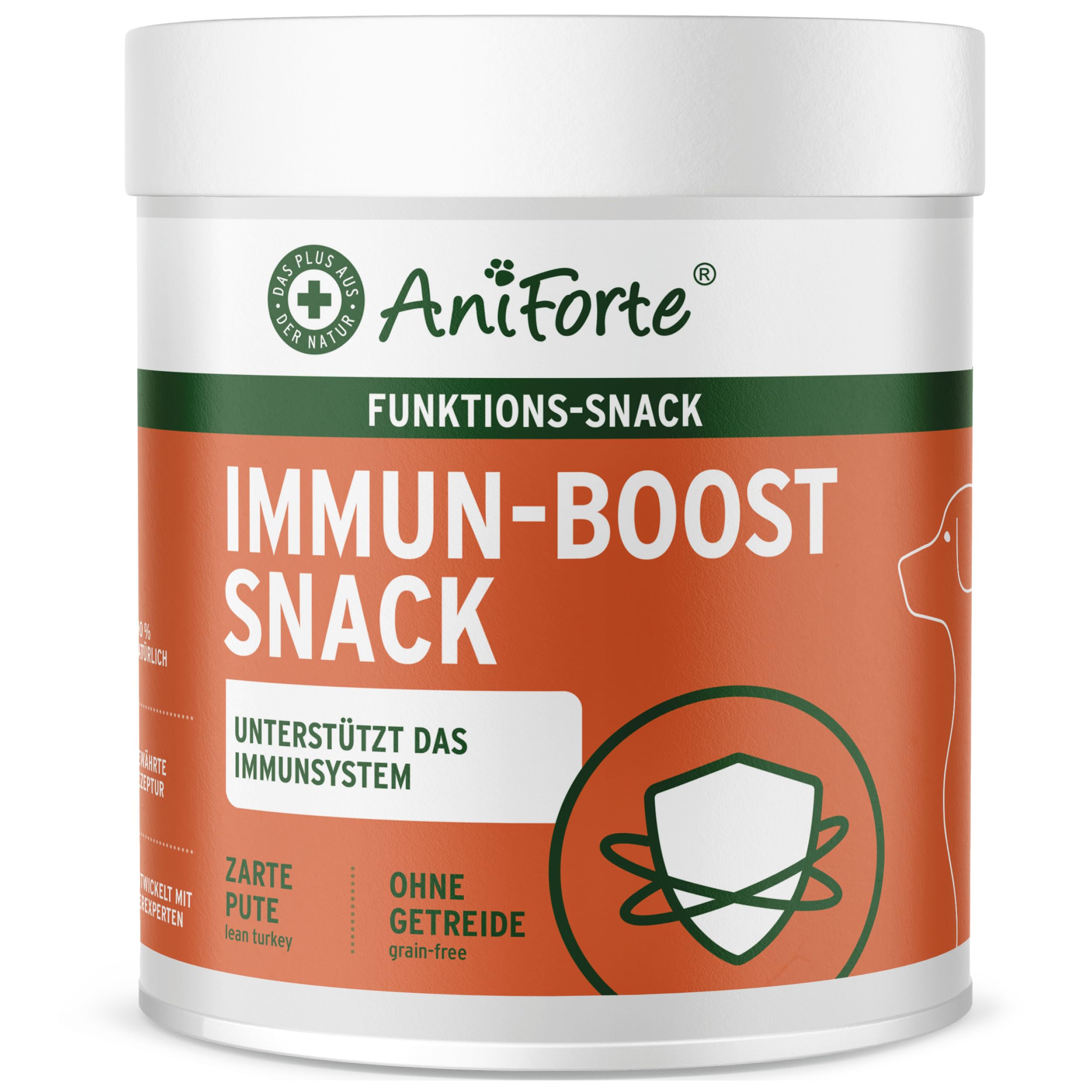 AniForte Immun-Boost Snack – Immunabwehr-stärkende Drops für Hunde, 300 g