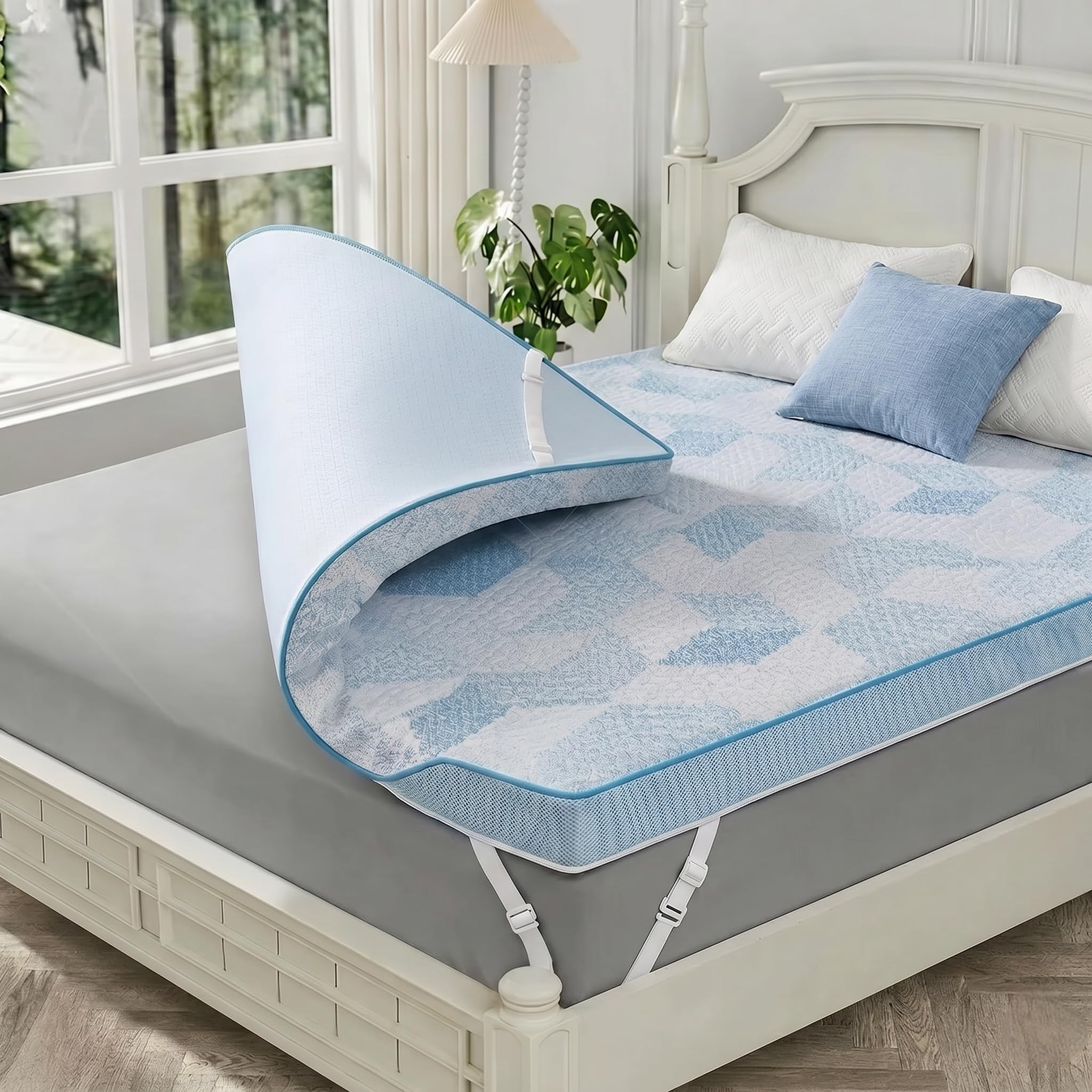 PERLECARE 3 Inch Queen Mattress Topper