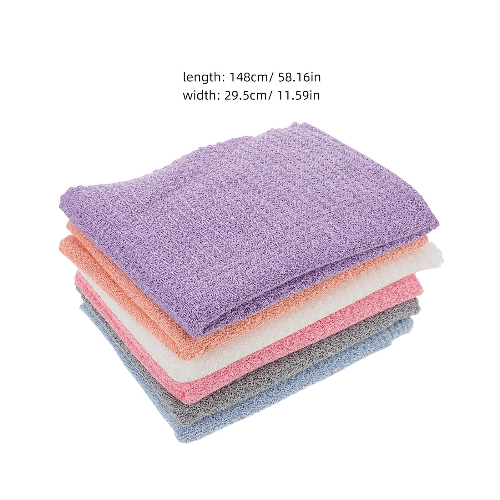 Toddmomy 6 Piezas Mantas Envolventes Elásticas para Niña Colores Sólidos Neutros para Fotografía Recién Nacido Accesorios para Sesión Fotos Niña Suaves y Transpirables para Recién