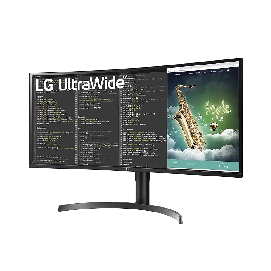 K☆1083 LG ウルトラワイドモニター 35WN75C コスパ抜群のLGのウルトラワイドモニターを買いました【35WN75C-B】