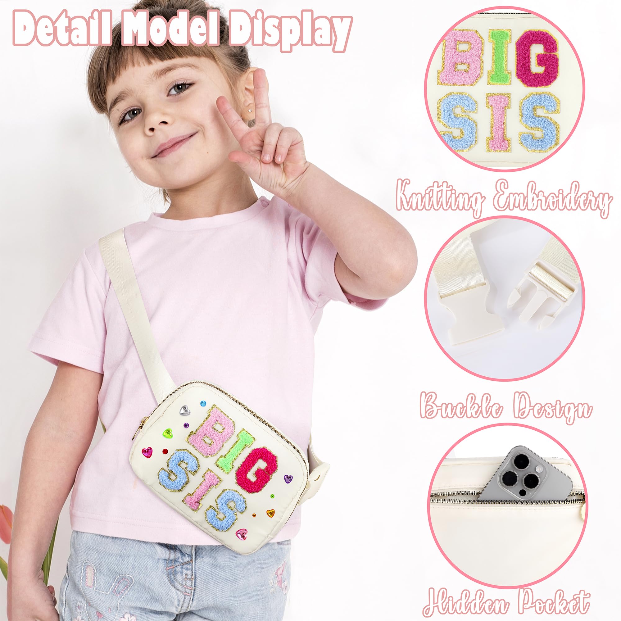 Big Sister Gifts for Girls, Big Sister Sis Gift Set of 5