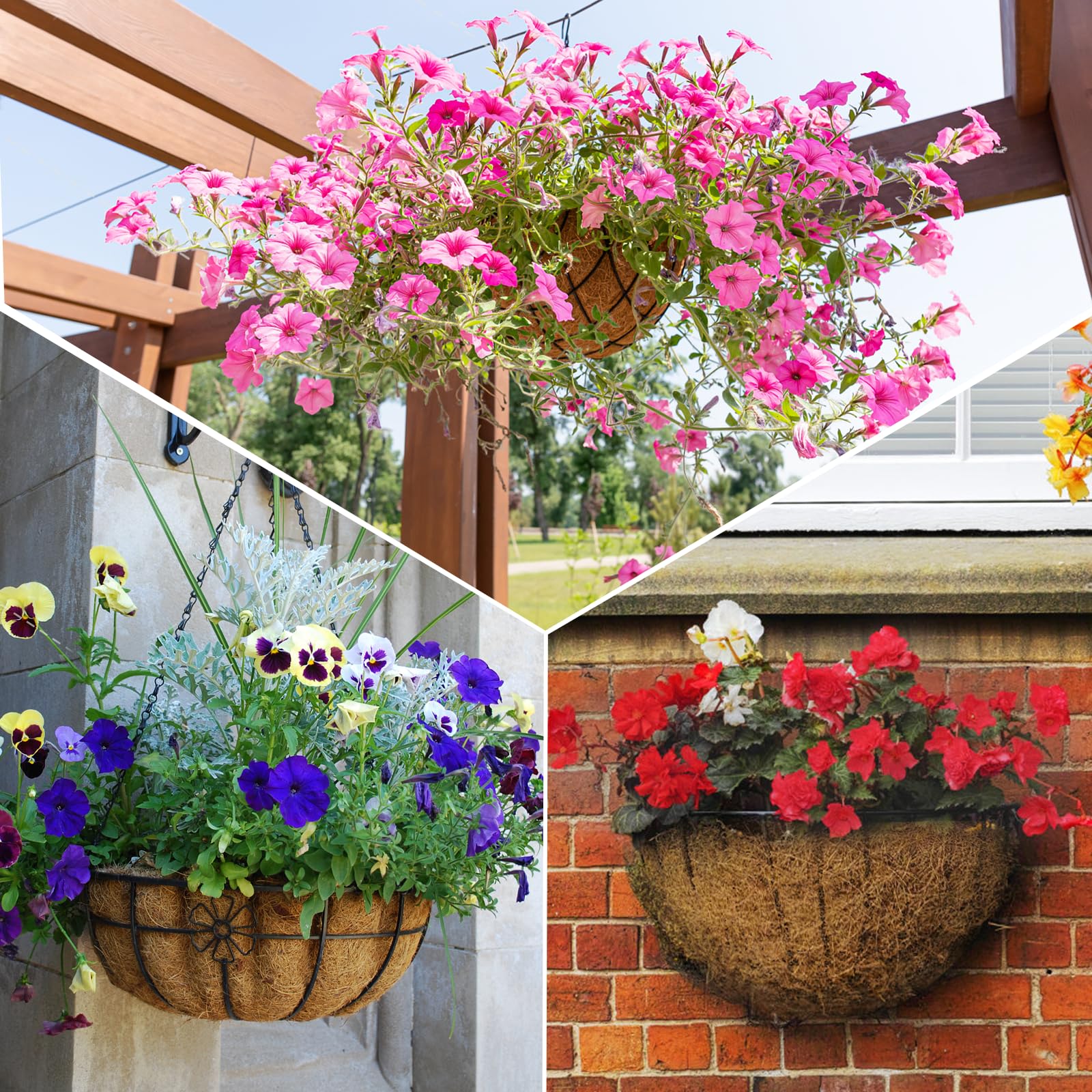 Frillybutts Lot De 2 Doublures Demi-rondes En Fibre De Coco