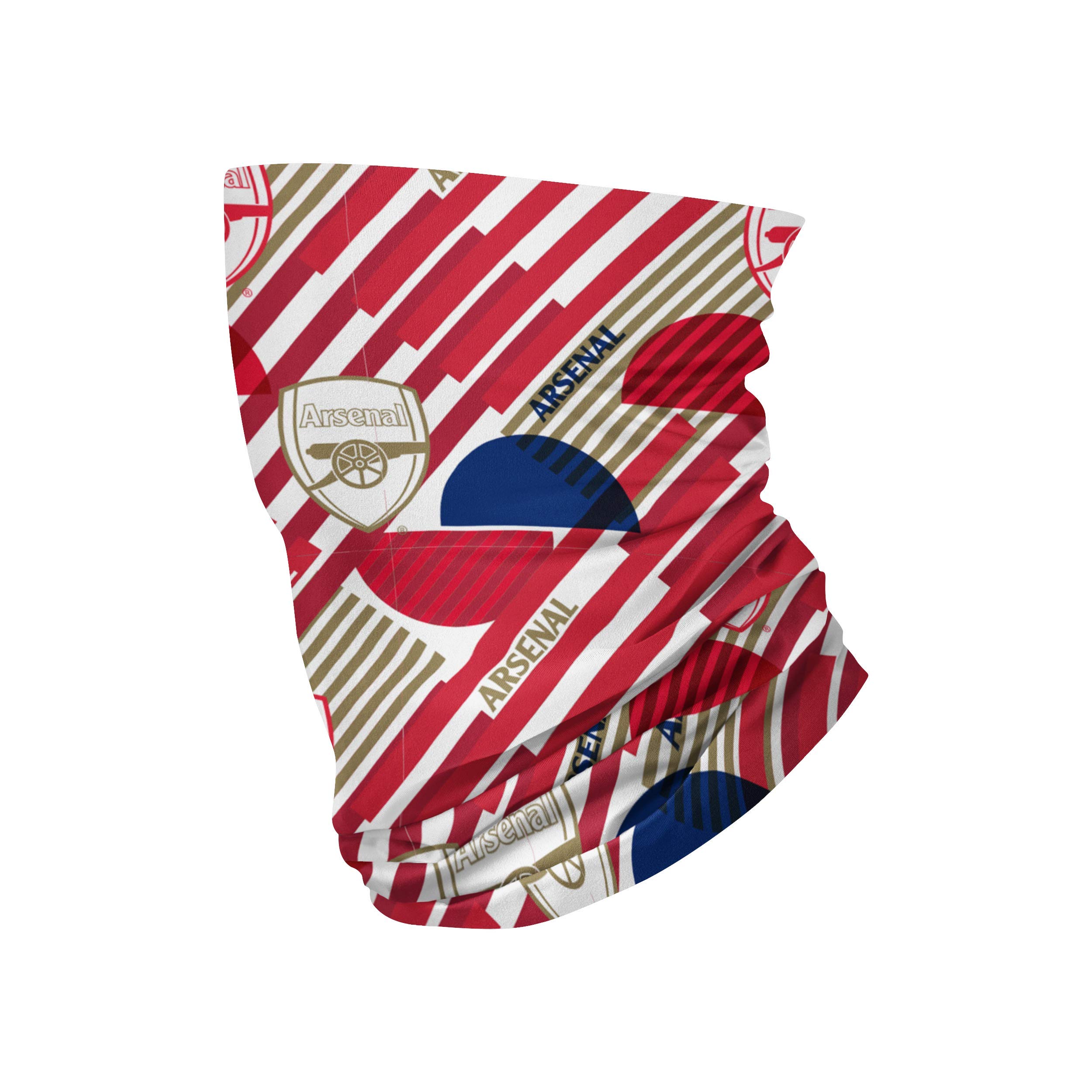 Foco Arsenal Football Fc Premier League One Geo Print Patterned Fancy Snood