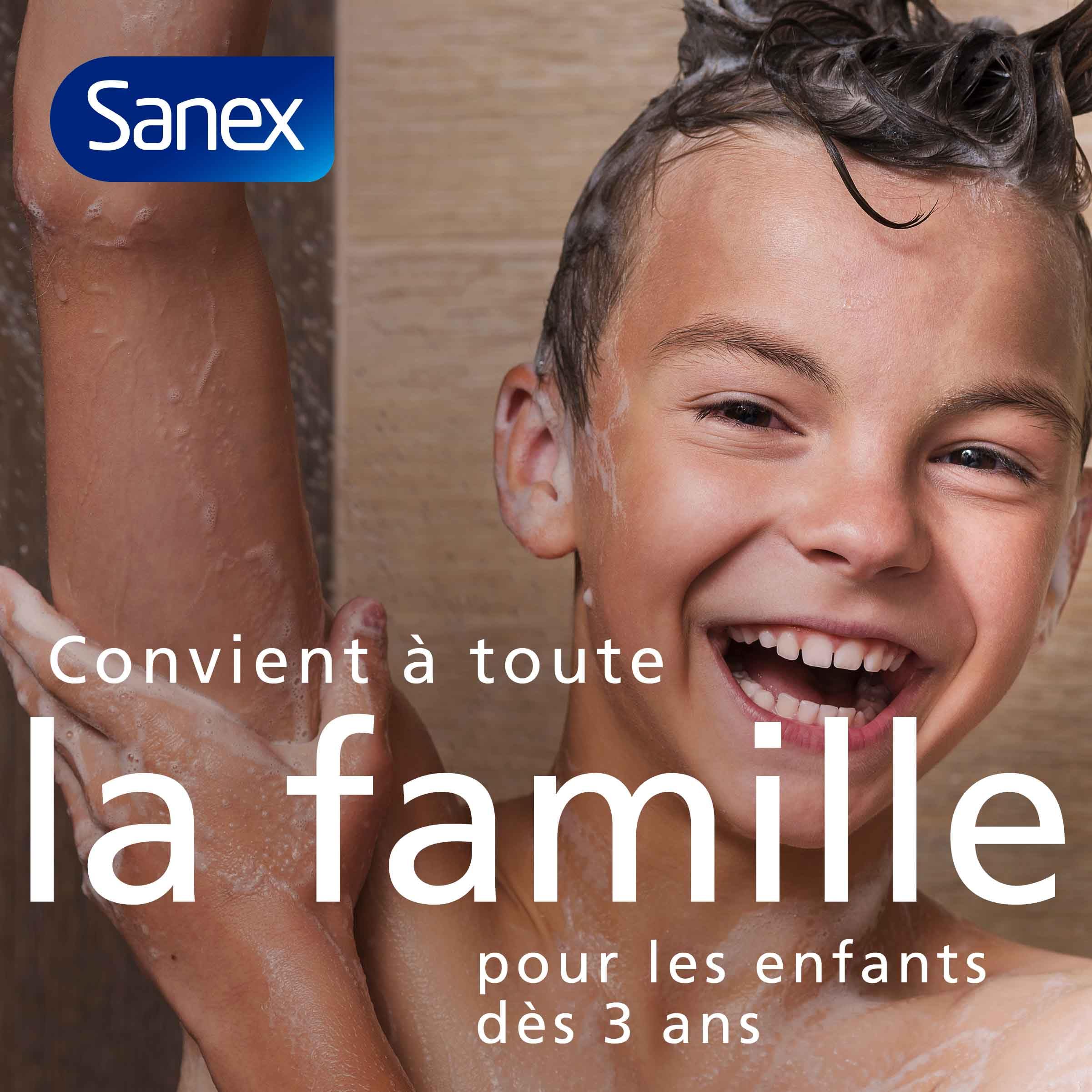 SANEX - Huile de Douche Derma Care Surgras - Hydratation 12h - Peaux sèches - 6 x 425ml