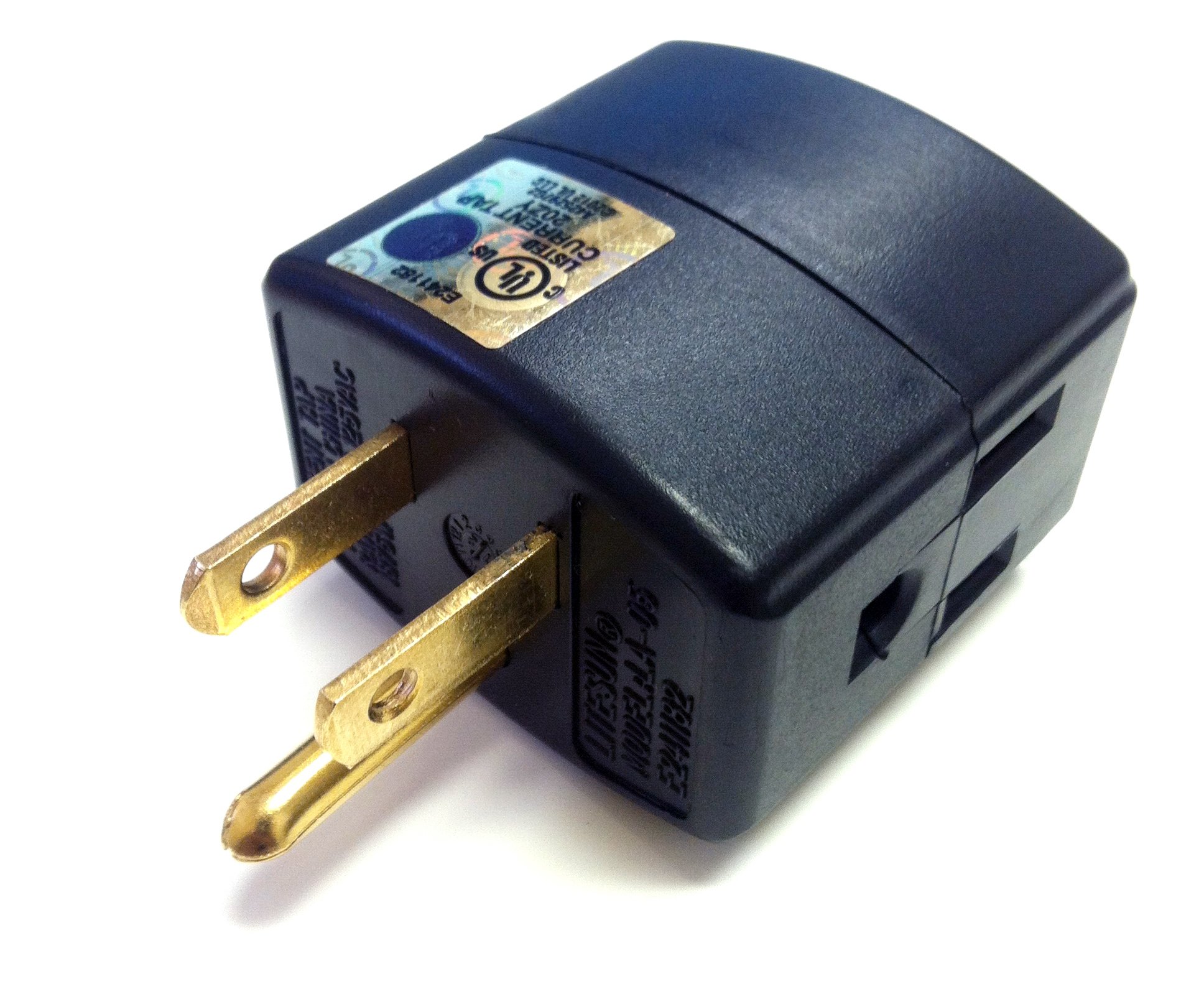 AVB Cable LA-05 Basic 3 Way Cube Tap Black (Discontinued by Manf. Use LA-21)