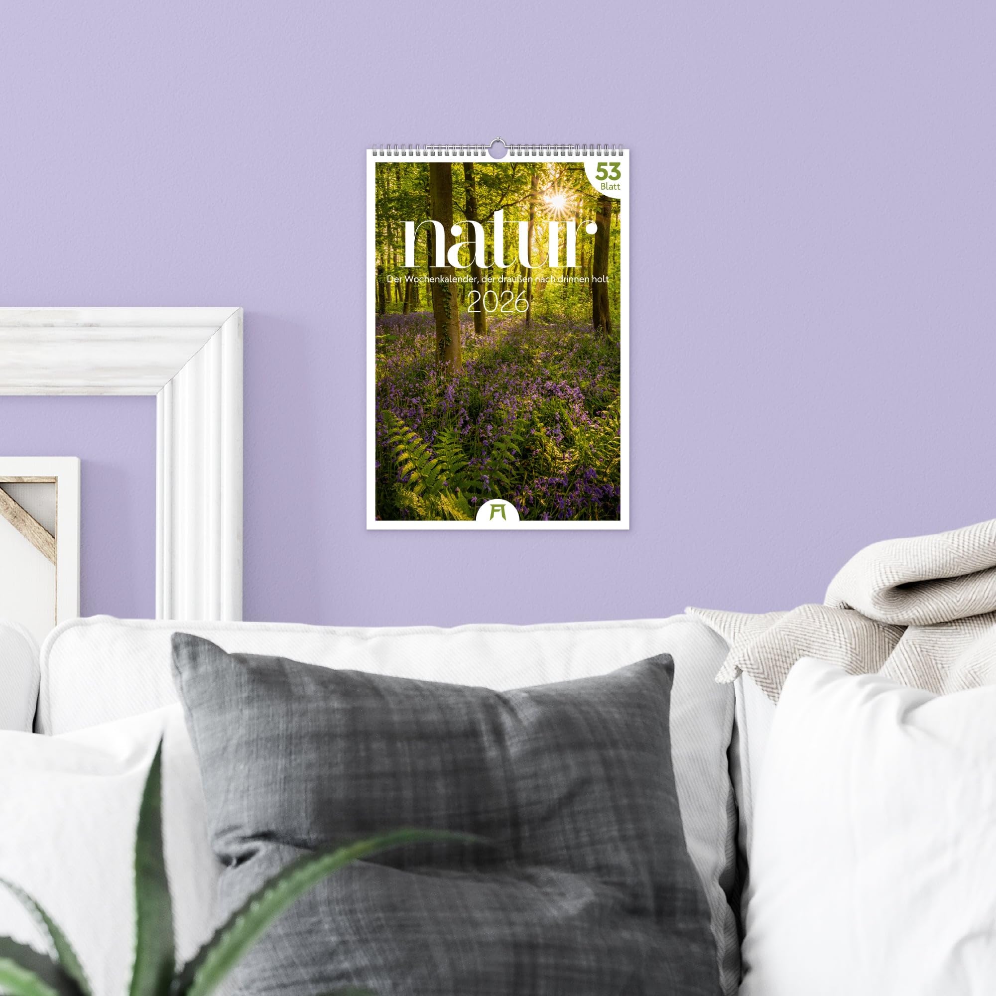 Natur Wochenkalender 2026 | Natur-Kalender mit 53 großformatigen Bildern im Hochformat (29x42 cm) | Heimische Flora und Fauna