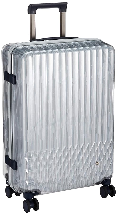 HaNT キャリーケース ソロ ブルー シースルー 53L ハント ソロ