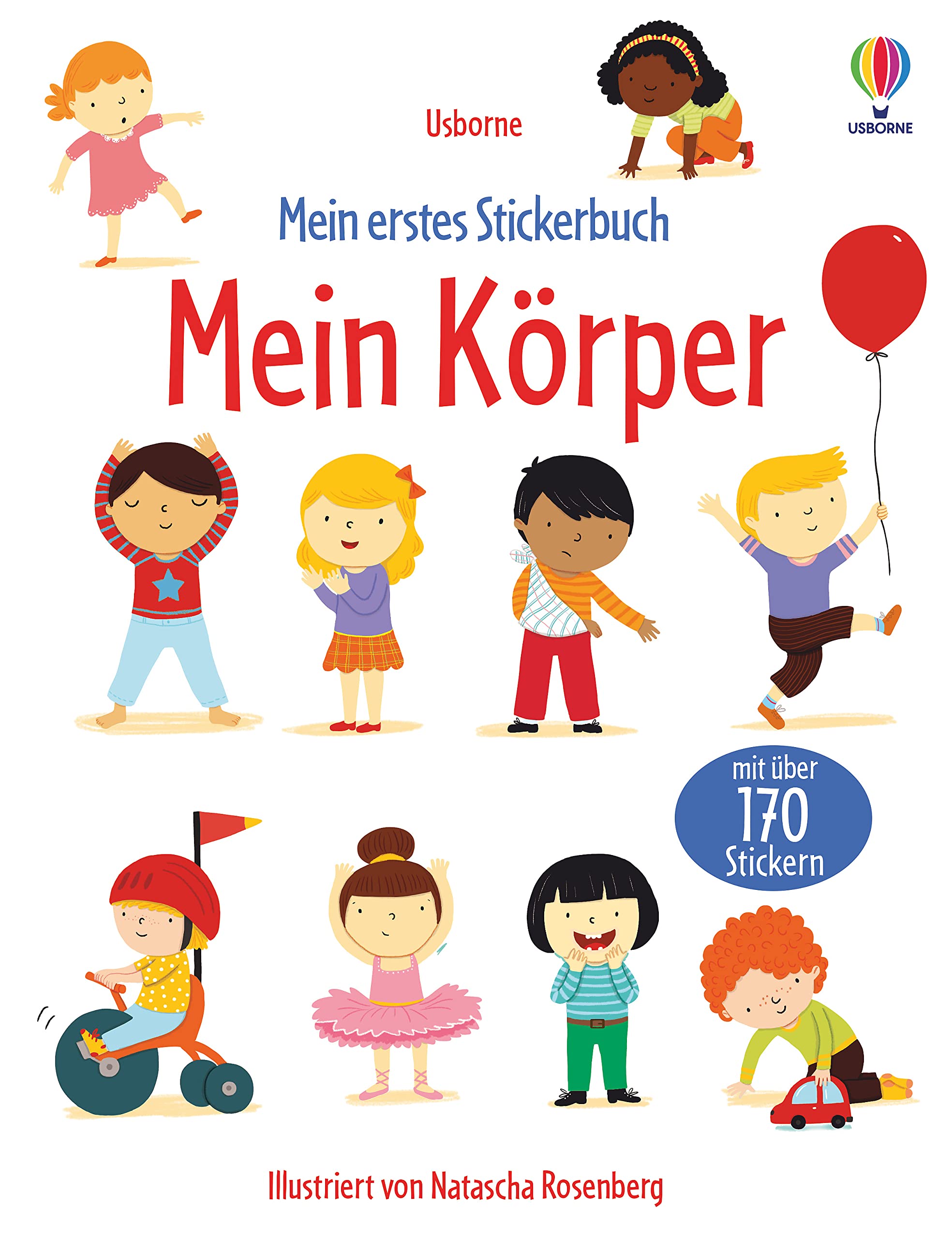 Mein erstes Stickerbuch: Mein Körper: mit über 170 Stickern