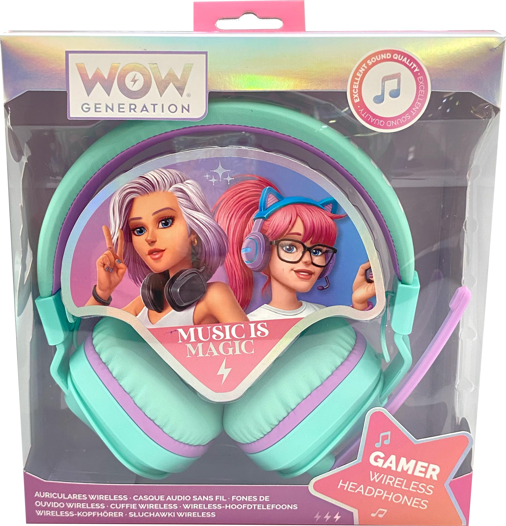 Casque Audio Enfant Écouteurs Enfants Limiteur Volume avec l'oreille de Chat Sté Casque Audio Enfant Écouteurs Enfants Limiteur Volume avec l'oreille de Chat Sté