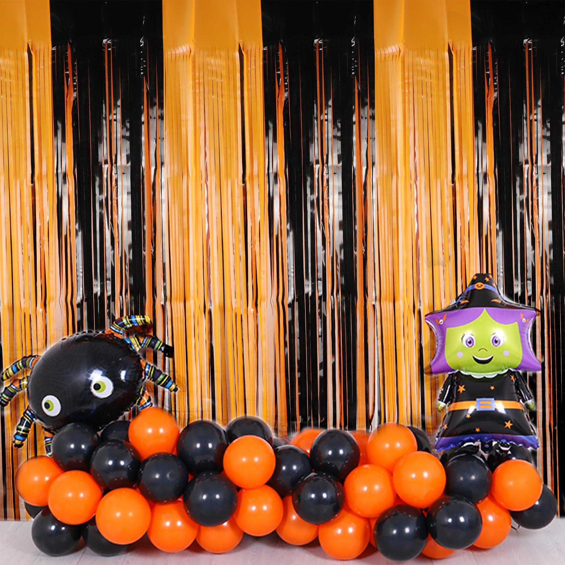 Tende Metalliche Tinsel Viola - Decorazioni Luccicanti Per Feste