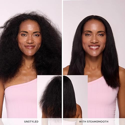 Miniatura 8 de L'ANGE HAIR SteamSmooth - Peine suavizante de vapor  Cepillo de vapor con infusión de aceite de coco para resultados elegantes y brillantes  Control