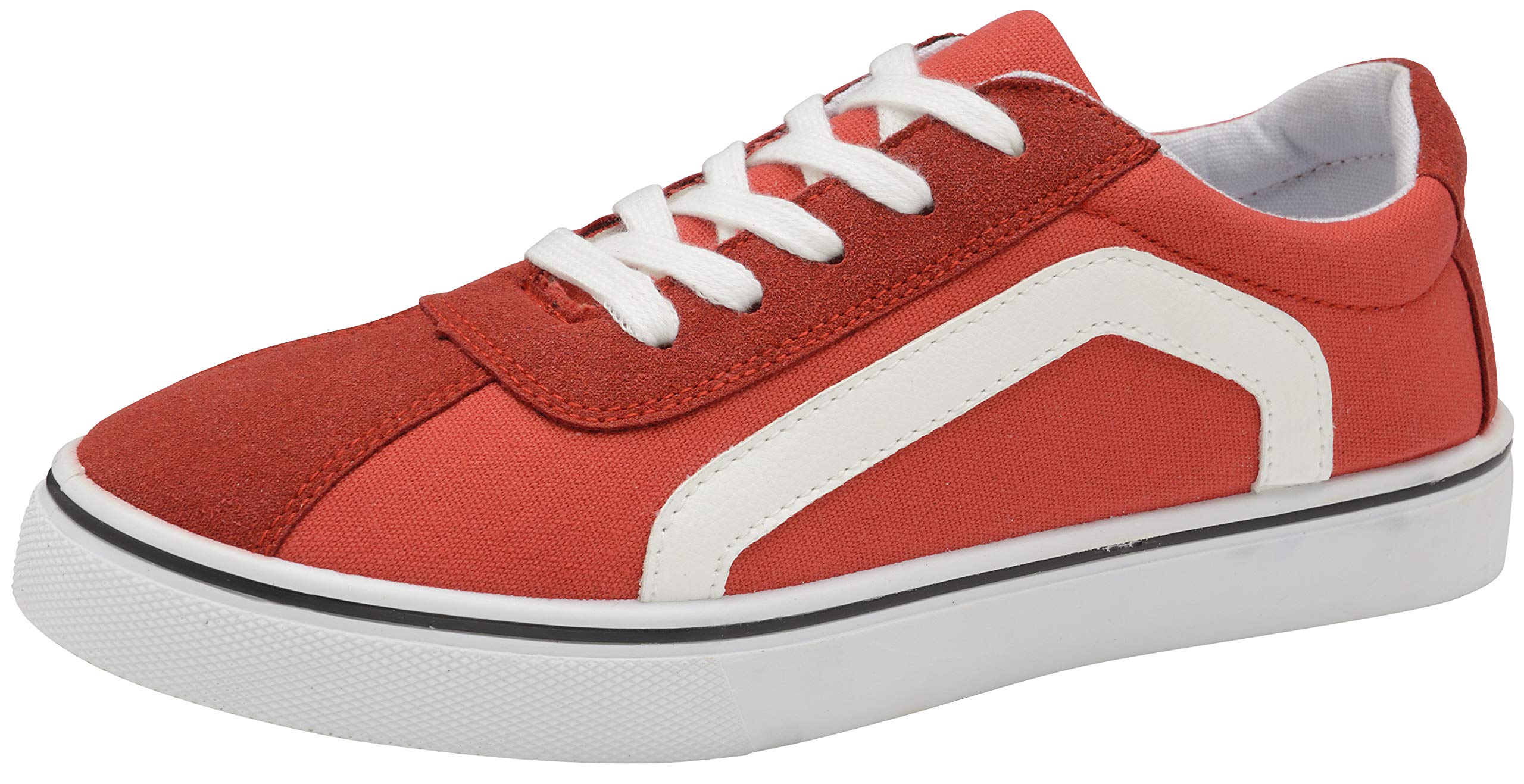 Womens Ladies Canvas Trainers Lace Up Pumps Casual Plimsolls Memory Foam Fashion Skater Shoes Sneakers