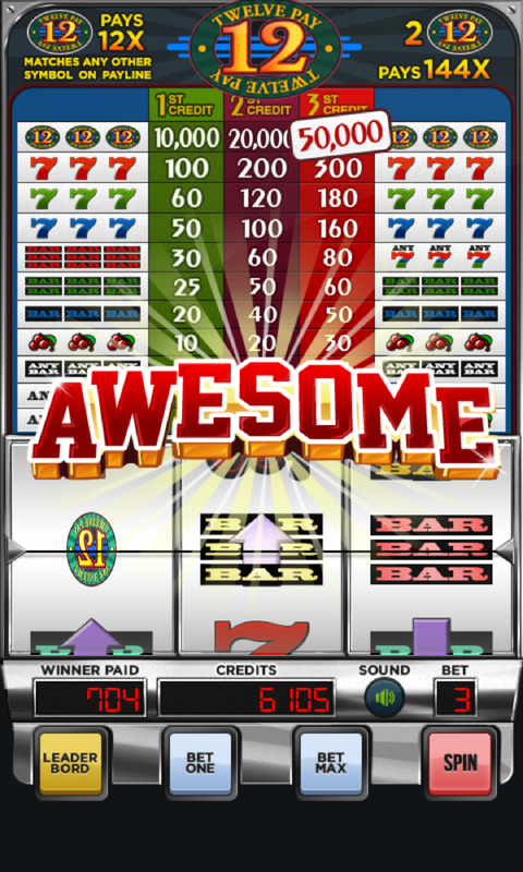 Twelve Pay (12x) Slot Machine - App on Amazon Appstore