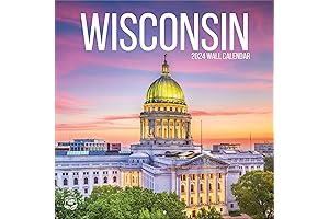 Turner Photographic Wisconsin Wall Calendar 2022