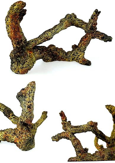 Corisrx Driftwood for Aquarium Decoration Freshwater Fish Tank Plant Shrimp Decor (CO-058)