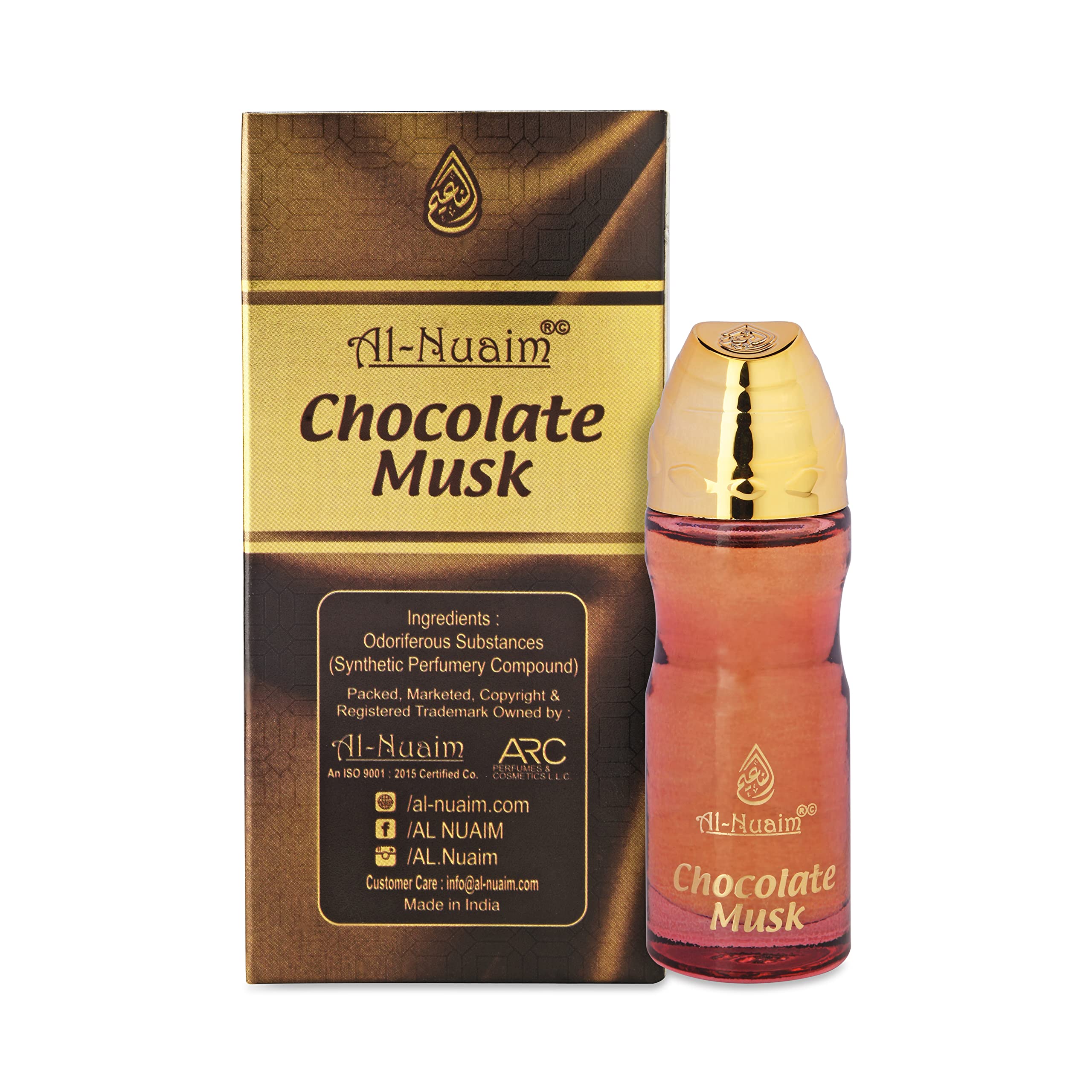 Chocolate Series |Chocolate Musk |Alcohol Free |Attar Roll On |Luxury Scent with Long Lasting Fragrance For Men & Women |20ml