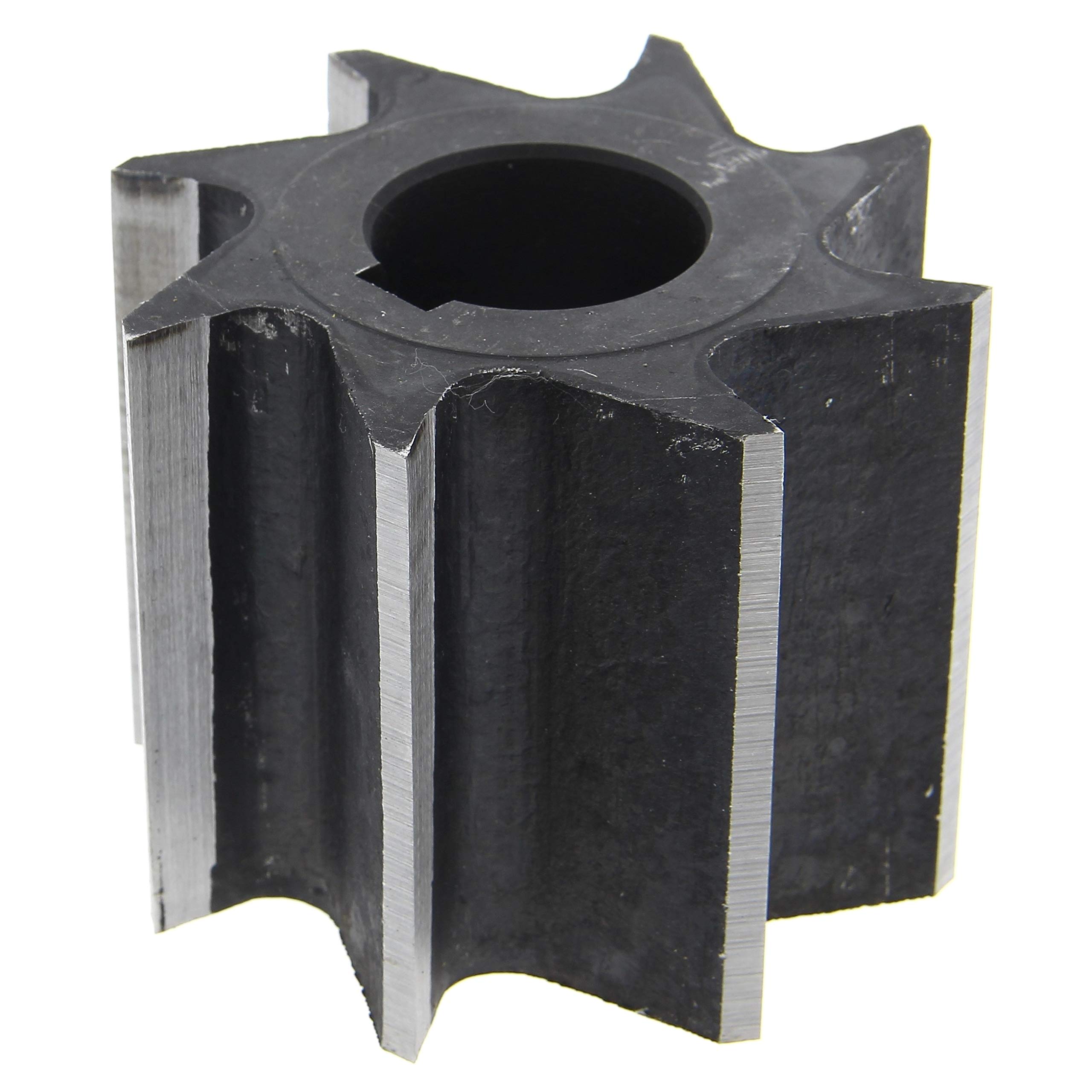 Couteau broyeur 8 dents compatible appareils FAR TOOLS, GARDEBRUK, HYUNDAI