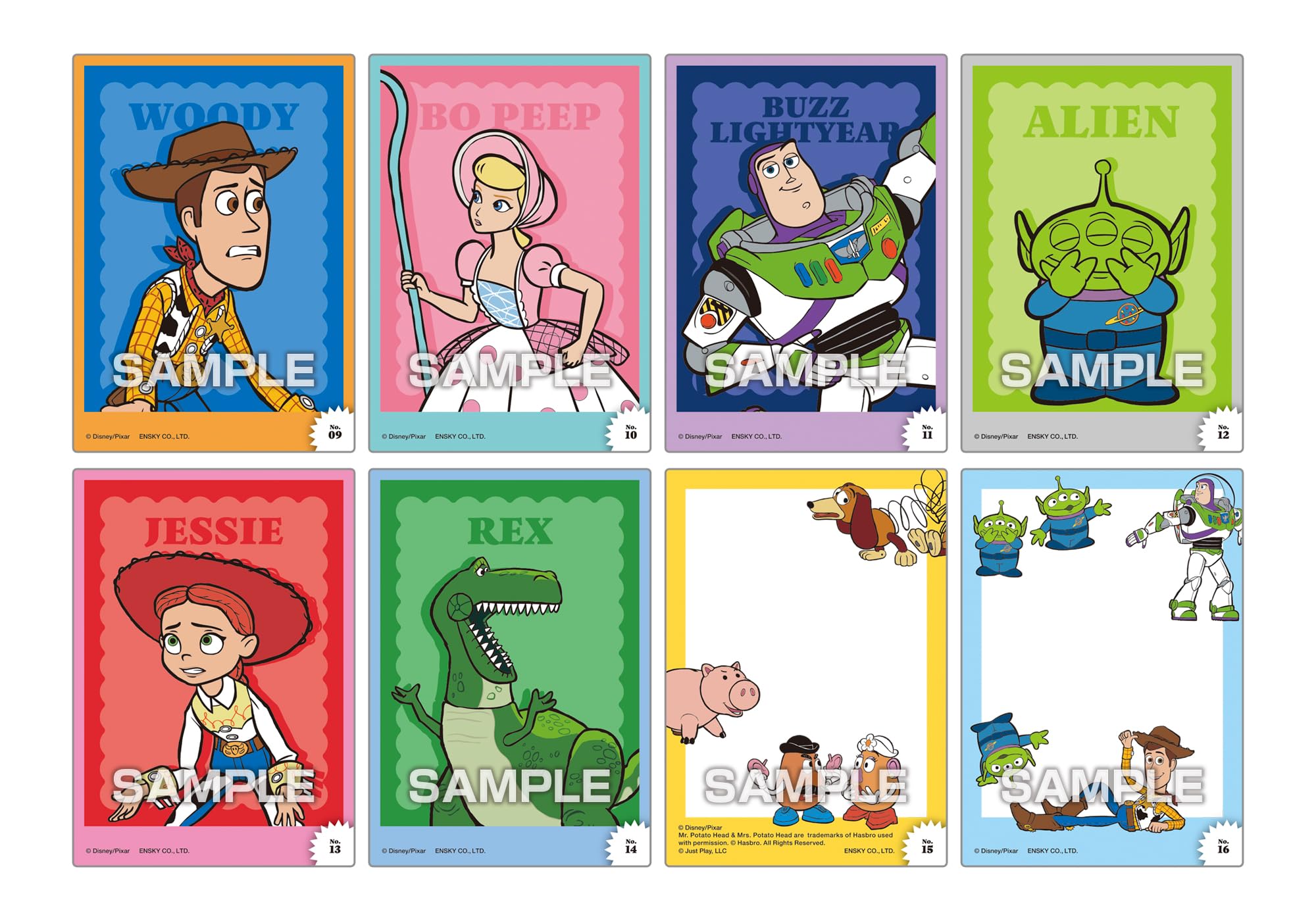 Amazon | エンスカイ(ENSKY) トイ・ストーリー クリアカード