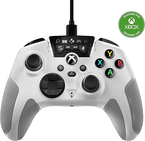 Turtle Beach Recon Controller Branco – Comando com Fios para Xbox Series X|S, Xbox One e PC
