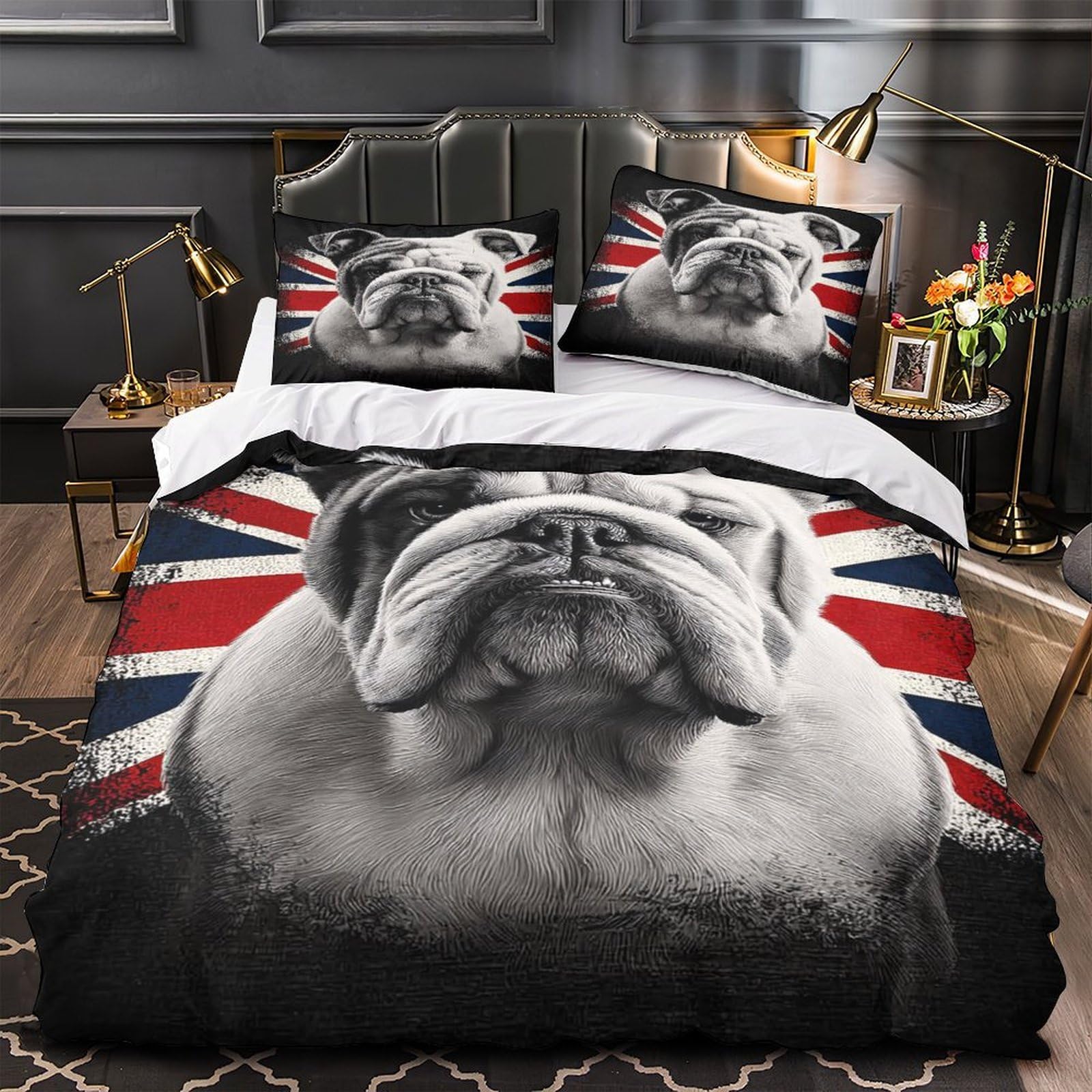 Housse de couette éléphant hypoallergique et ultra douce