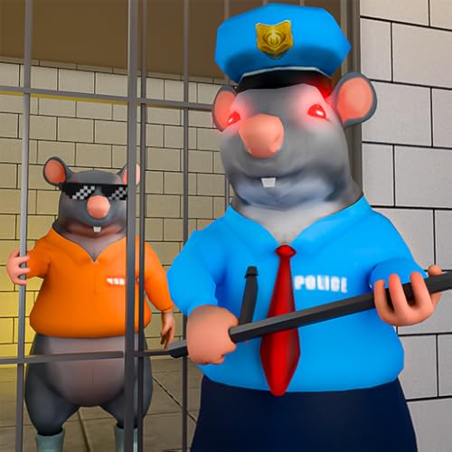 Rat Dance Prison Escape Survival Obby Run Master: Rat It Police Officer Jailbreak