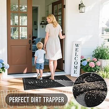 Amazon.com : Yimobra Welcome Mat Outdoor Indoor 29.5x17, All
