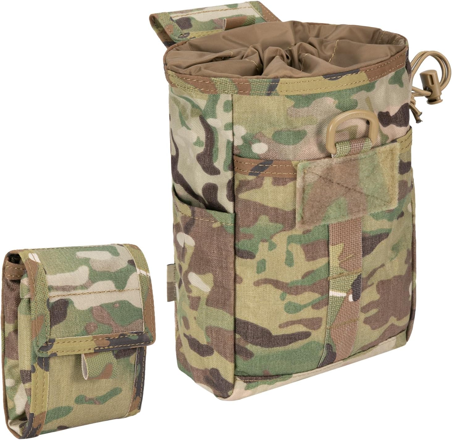 EXCELLENT ELITE SPANKER Molle Dump Pouch Drawstring Magazine Utility Pouch Folding Dump Pouch Waist Bag