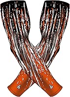 Vista 31 de B-Driven Sports Mangas de compresión prémium Pro-Fit para hombres, mujeres y jóvenes, 44 diseños gráficos, mejoran la circulación