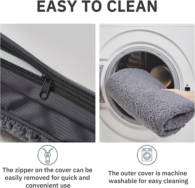 Cama Ortopédica para Perros Extra Grandes Colchoneta Lavable miniatura 5