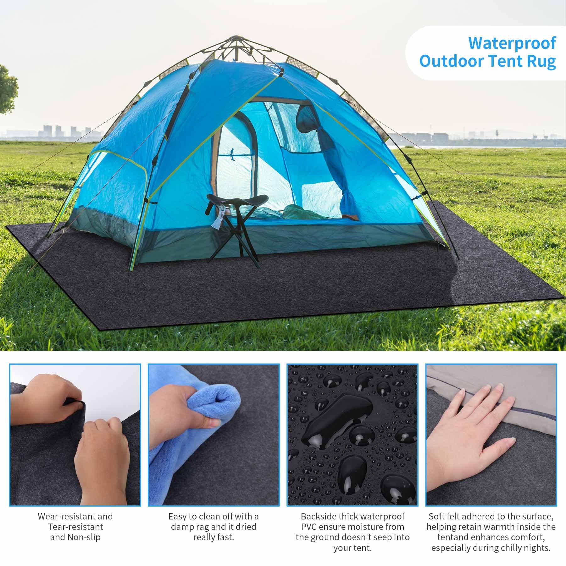 BREENHILL Camping Tent Carpet Mat 60