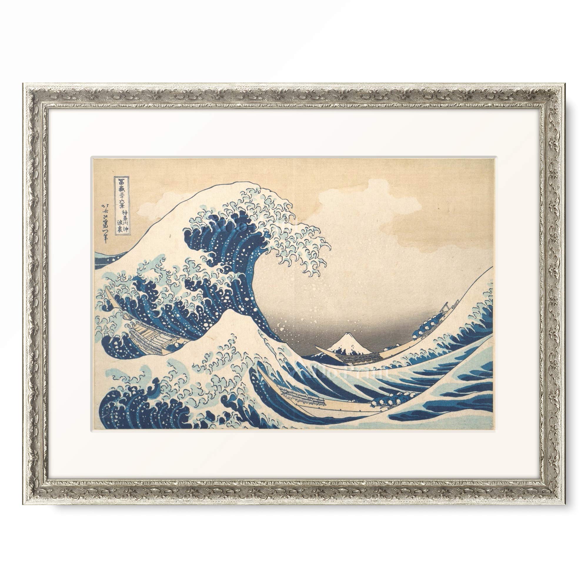 Amazon.co.jp: 葛飾北斎 Katsushika Hokusai 「冨嶽三十六景 神奈川