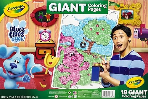 Miniatura 2 de Blue's Clues & You! 18 páginas gigantes para colorear de 18-78" X 12-18