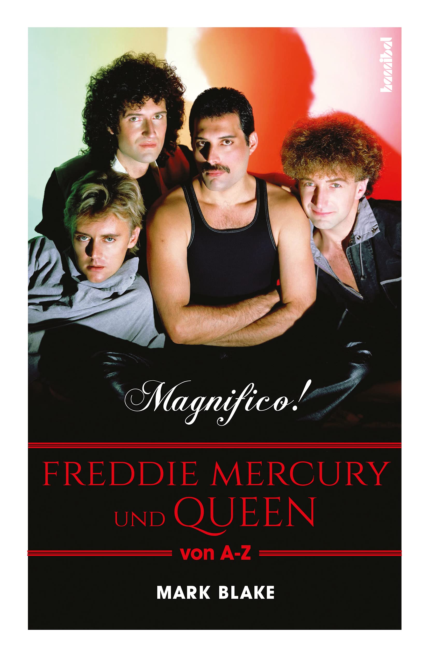Livre Freddie Mercury et QUEEN de A à Z biographie illustrée en allemand