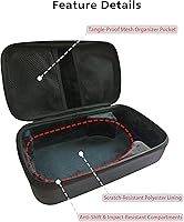 Vista 3 de EVA Protection Case Compatible with NOCO Jump Starters, Case for Boost HD GB70/Boost X GBX75 UltraSafe Lithium Jump Starter Box