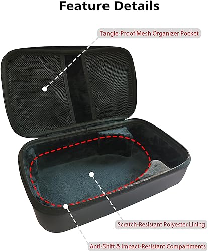 Miniatura 3 de Funda de protección EVA compatible con NOCO Jump Starters, funda para Boost HD GB70Boost X GBX75 UltraSafe Lithium Jump Starter Box