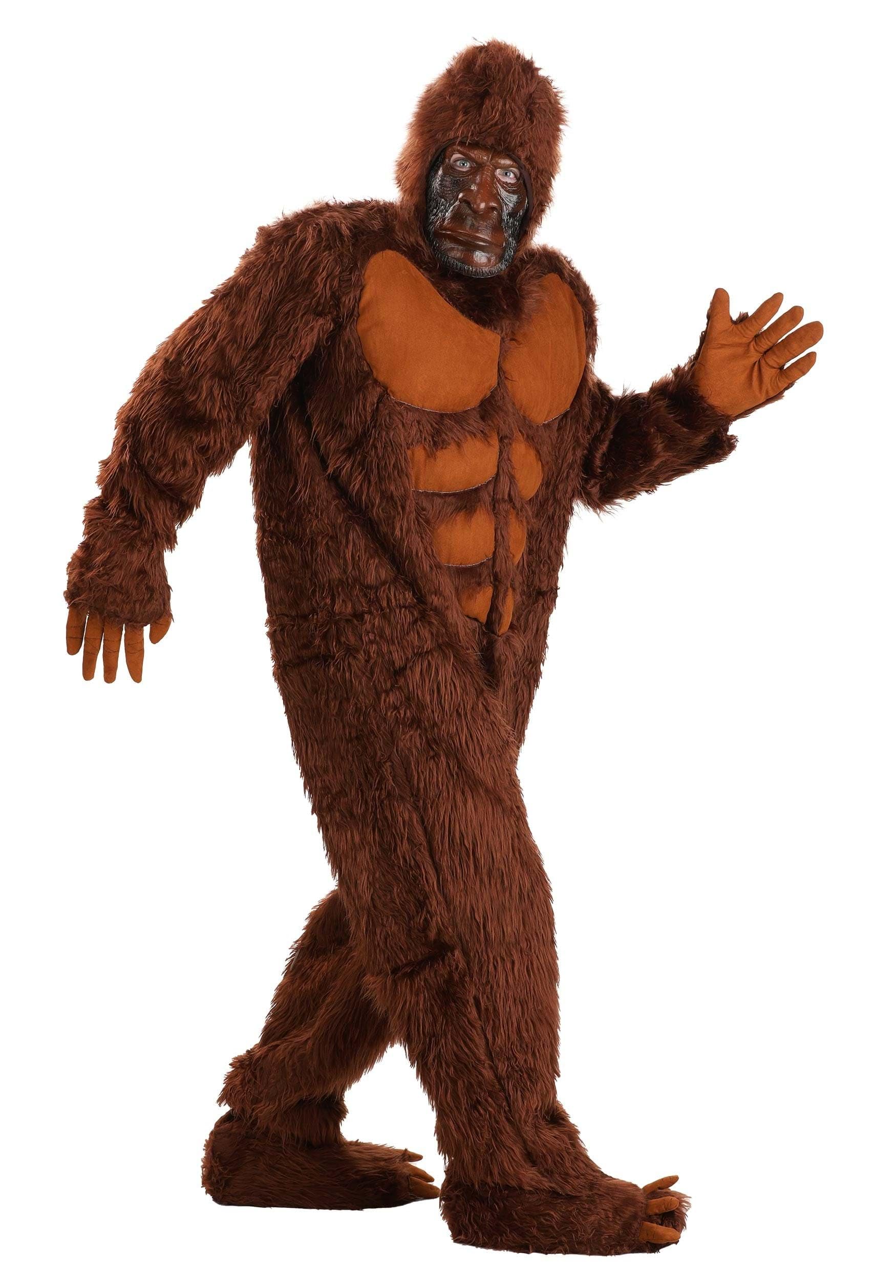 Fun Costumes Mens Bigfoot Jumpsuit